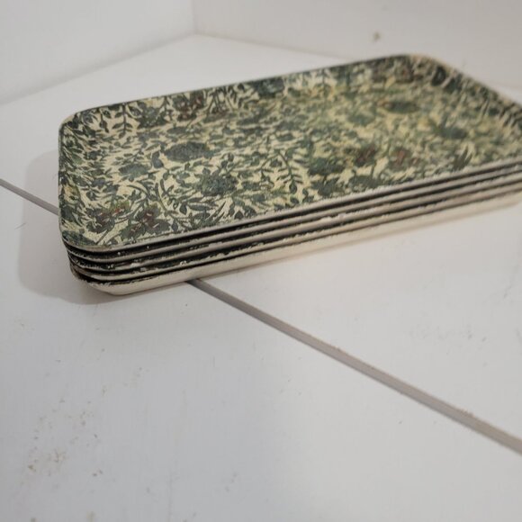 Five Vintage Ornate Florentine Trays Made in Italy - Picture 4 of 5